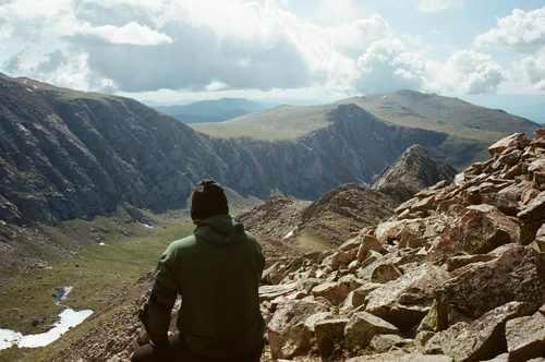View a top Bierstadt peak — Bierstadt peak, Colorado