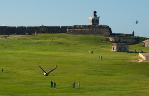 Old San Juan Castillo San Felipe Del Morro Closeup — Old San Juan (Viejo San Juan), Puerto Rico