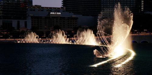 Bellagio Fountains Eruption — Las Vegas, Nevada
